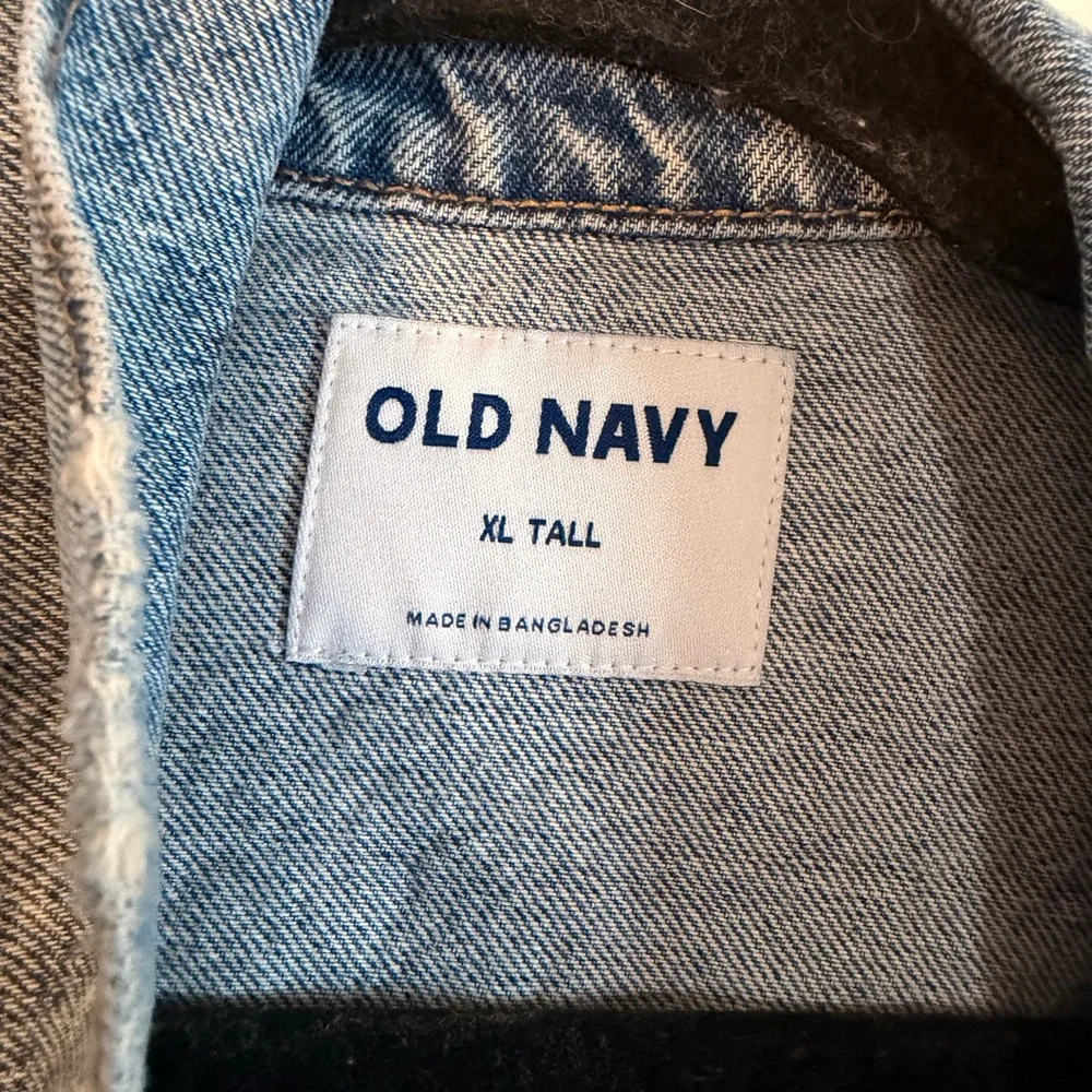 Distressed denim jacket - Picture 2 of 3